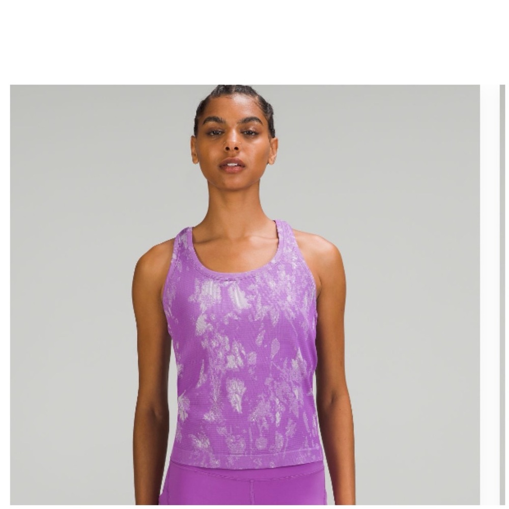 Lululemon swiftly tech racerback tank. 2.0 race length size 12